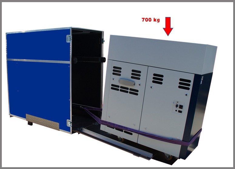 Rampencase für 3D Drucker Rampencases Flightcase mit Rampe